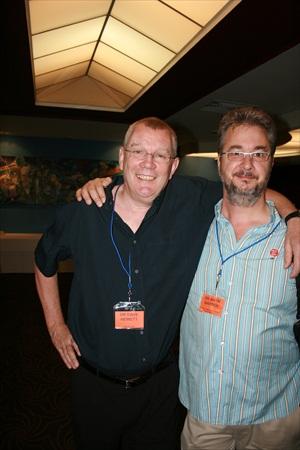 Image of Mark with Dr Dave Hewett